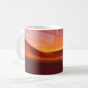 Caneca De Café Desertos Paisagem do Deserto Rolante