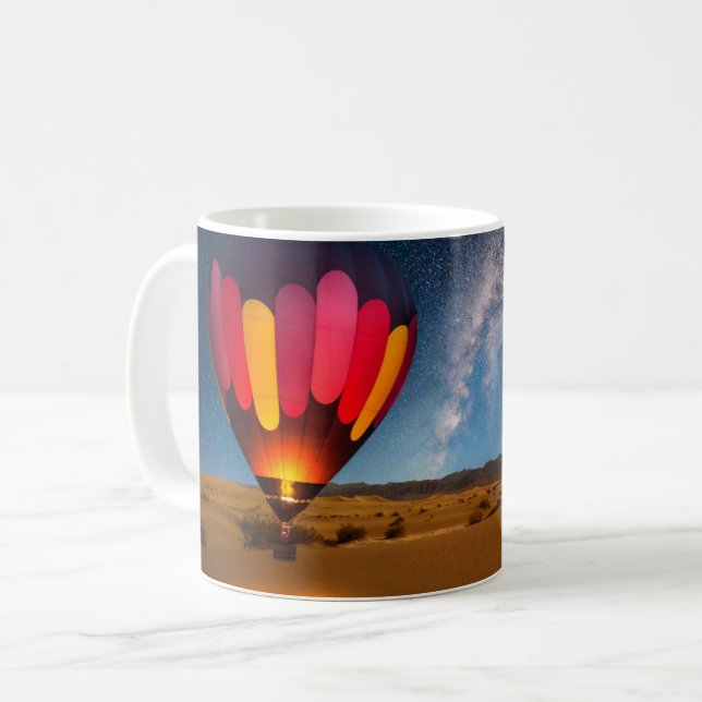 Caneca De Café Desertos | Vale da Morte Mesquite Dunes (Frente Esquerda)