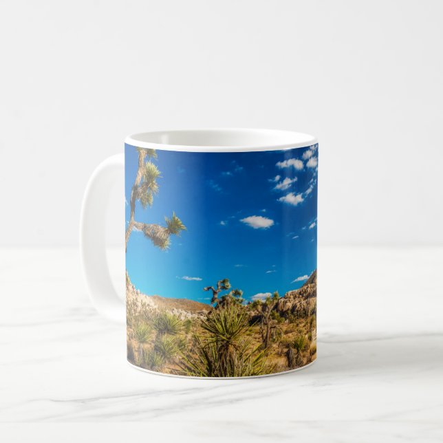 Caneca De Café Deserts | Joshua Tree National Park (Frente Esquerda)