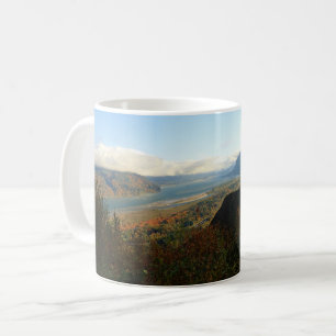 Caneca De Café Desfiladeiro do rio Columbia no outono