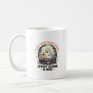 Caneca De Café Desfile da Lua Fantasma de Halloween