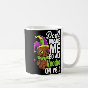 Caneca De Café Desfile de Mardi Gras Stitch Boneco Voodoo Palhaço