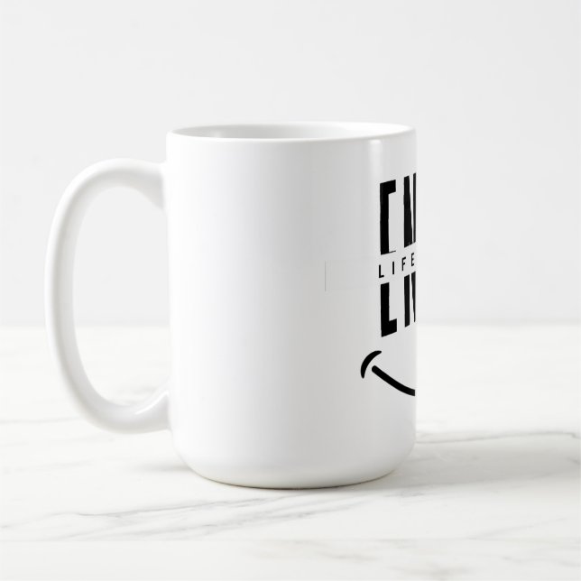 Caneca De Café Desfrute a Vida Sempre (Esquerda)