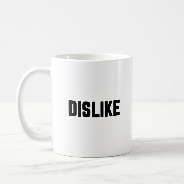 Caneca De Café Desgosto (Esquerda)