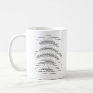 CANECA DE CAFÉ DESIDERATA MAX EHRMANN PERSONALIZADO