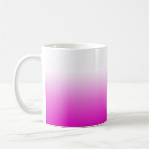 Caneca De Café Design-60416 de Fundo de Gradiente Ombr Rosa