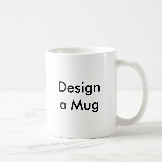 Caneca De Café Design a Mug (Direita)