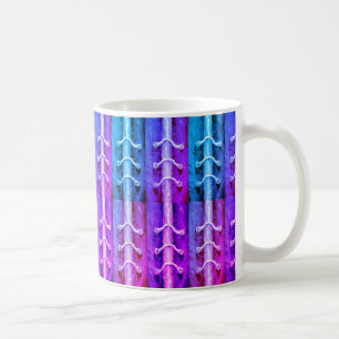 Caneca De Café Design abstrato das cores do minimalismo industria