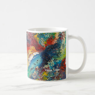 Caneca De Café Design abstrato por Viktor Tilson