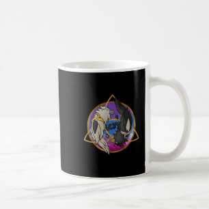 Caneca De Café Design Astral Raven de Odin