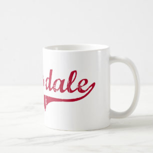 Caneca De Café Design clássico de Clarksdale Mississippi