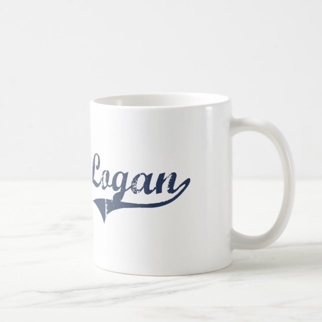 Caneca De Café Design clássico de Logan Utá (Direita)