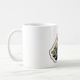Caneca De Café Design Colagem Speed Rider