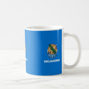 Caneca De Café Design da bandeira do estado de Oklahoma