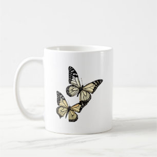 Caneca De Café Design da borboleta do eterno