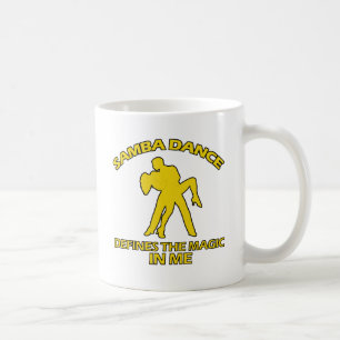 Caneca De Café DESIGN da DANÇA da samba