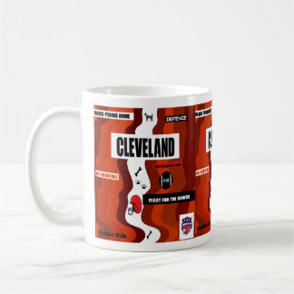 Caneca De Café Design da Equipe Cleveland