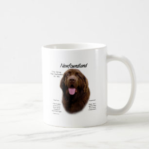 Caneca De Café Design da história de Terra Nova (Brown)