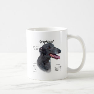 Caneca De Café Design da história do galgo