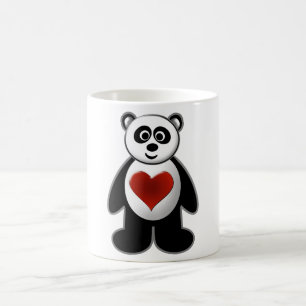 Caneca De Café Design da panda