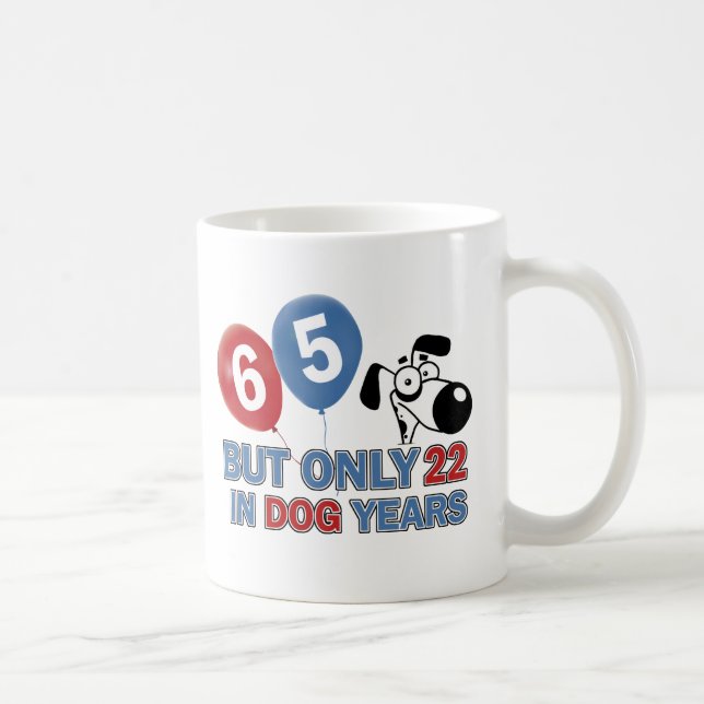 Caneca De Café Design das pessoas de 65 anos (Direita)