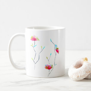 Caneca De Café design de abstrato