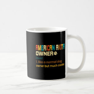 Caneca De Café Design de Amante do Akita Americano - Presente Par