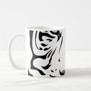 Caneca De Café Design de animais de padrão Tigre