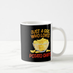 Caneca De Café Design De Batata Engraçada Para Meninas