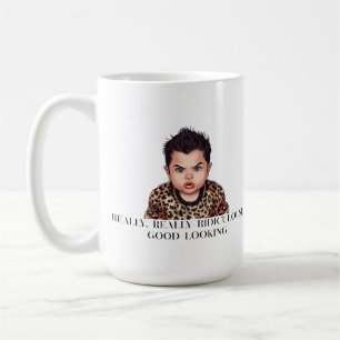 Caneca De Café Design de Bebê Engraçado Realmente Ridiculamente B