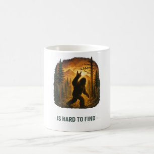 Caneca De Café Design de Bigfoot Sasquatch Engraçado Personalizad