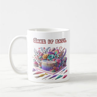 Caneca De Café Design de Bolo
