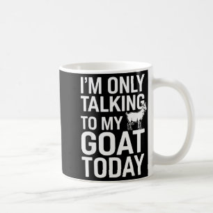 Caneca De Café Design de cabra engraçado para homens mulheres cri