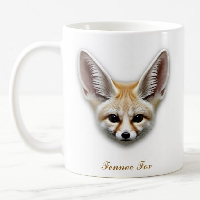 Caneca De Café Design De Café De Fox Fox, De Duas Fras (Criador carregado)