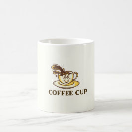 Caneca De Café Design de Café Engraçado para Café