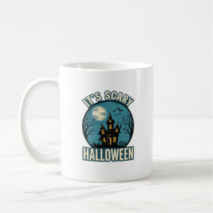 Caneca De Café Design de Camisa Vintage de Casa Assombrada de Hal