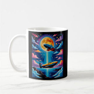 Caneca De Café Design de Camisas de Serras Submarinas Surreais