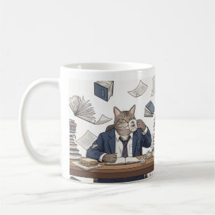 Caneca De Café design de camiseta "Eu estou bem"