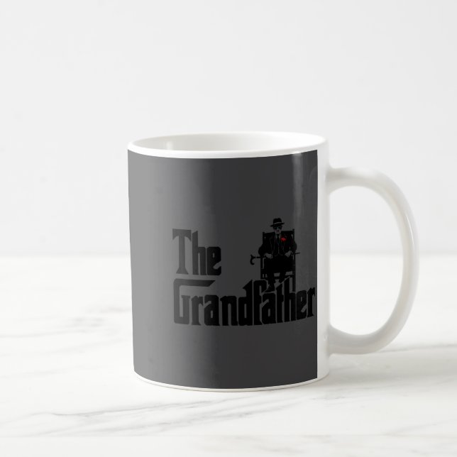 Caneca De Café Design de Citação Engraçada de Avô para Avôs  (Direita)