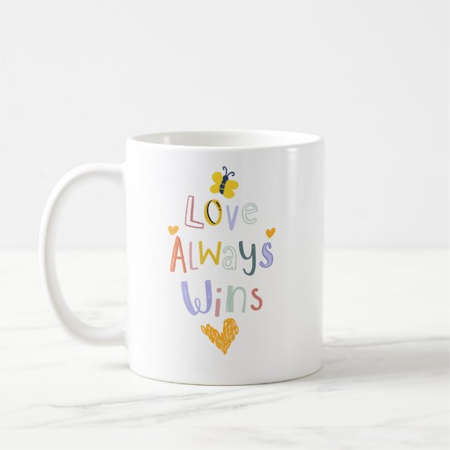 Caneca De Café Design de citações de crianças adoráveis (Esquerda)