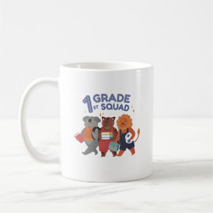 Caneca De Café design de Corte Quadrado da Classe 1rua