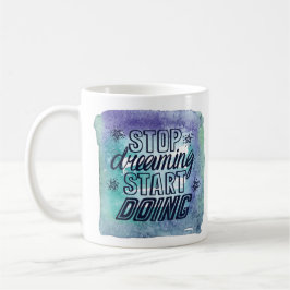 Caneca De Café Design de Cotação Motivacional para Achievers