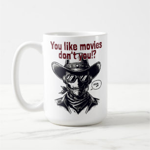 Caneca De Café Design de Cowboy do Estilo Ocidental
