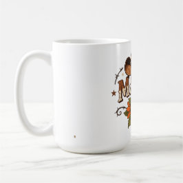 Caneca De Café Design de Cowgirl Girassol Mama Western