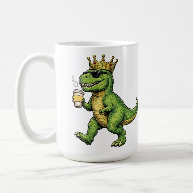 Caneca De Café Design de Cripto Divertido (Esquerda)