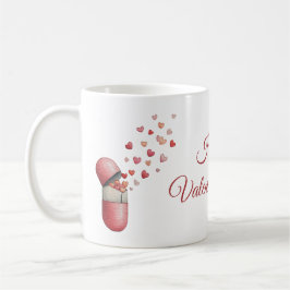 Caneca De Café Design de Dia dos Namorados Medicina do Amor