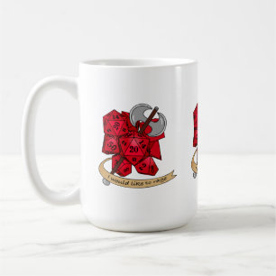 Caneca De Café Design de Dice Barbary