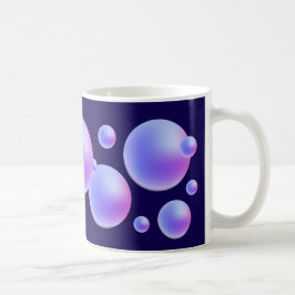 Caneca De Café design de esfera tridimensional