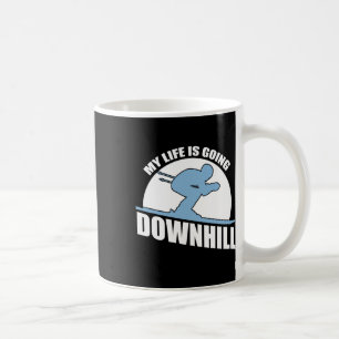 Caneca De Café Design De Esqui legal Para Homens Mulheres Neve Es