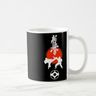 Caneca De Café Design de fã de Karate Kyokushin Kumite